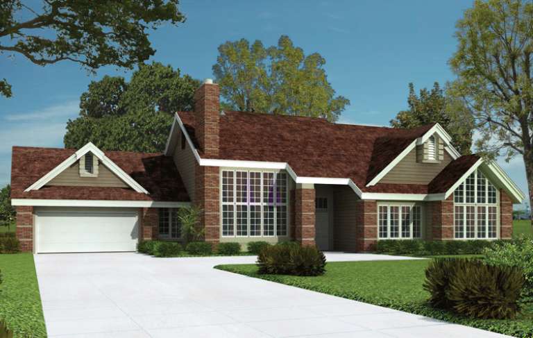 House Plan House Plan #14314 Front Elevation