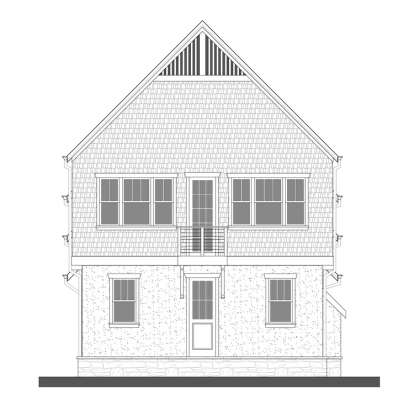 Craftsman House Plan #5738-00003 Elevation Photo