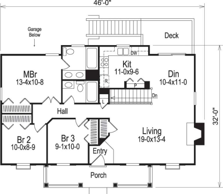House Plan House Plan #14336 Drawing 1