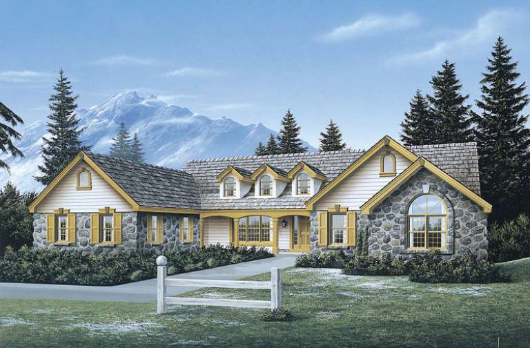 House Plan House Plan #14354 Front Elevation