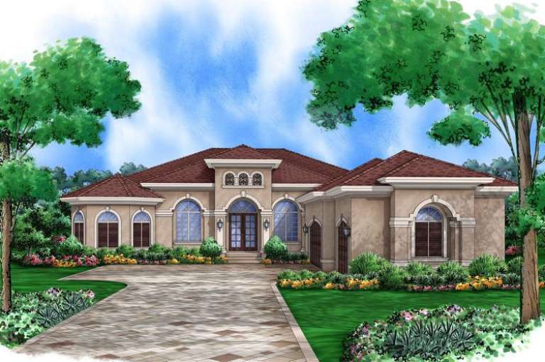 House Plan House Plan #14363 Front Elevation