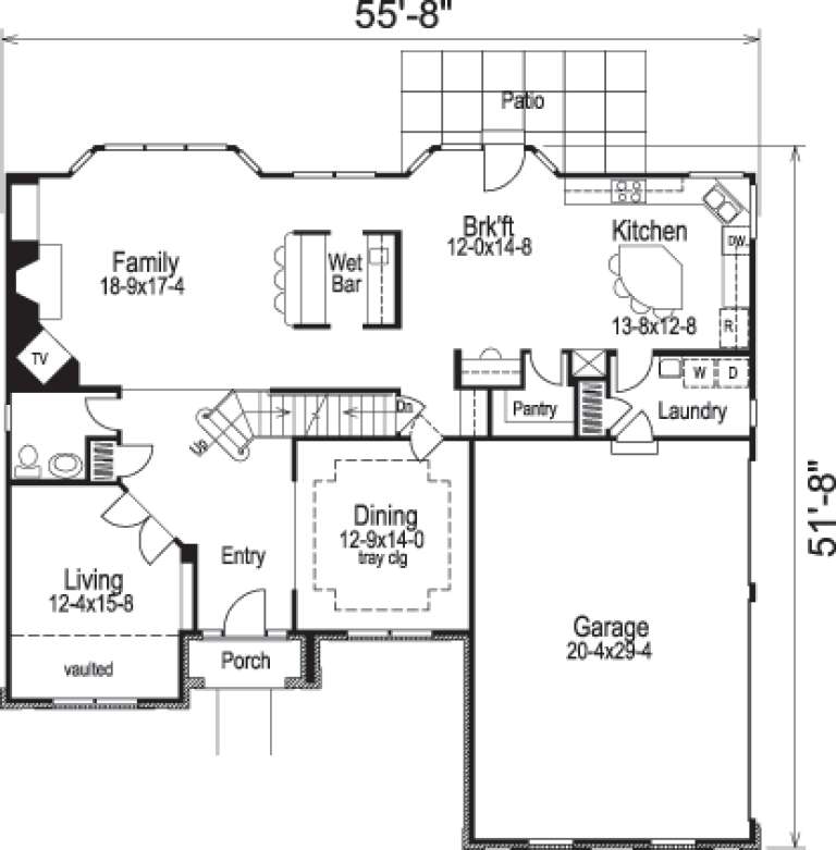 House Plan House Plan #14367 Drawing 1