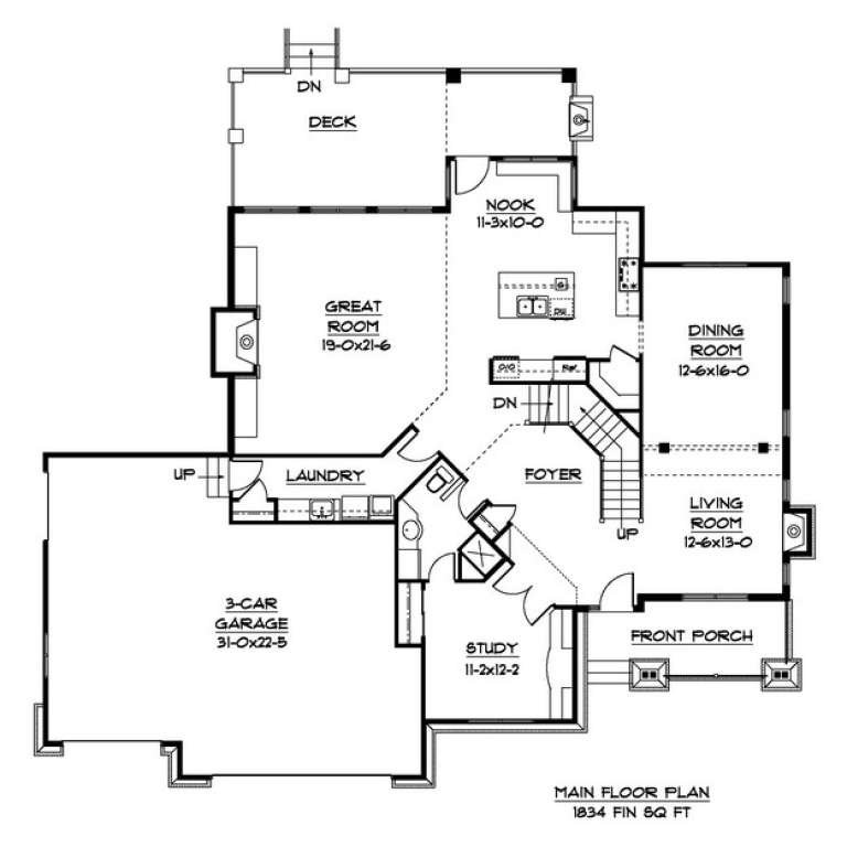House Plan House Plan #14387 Drawing 1