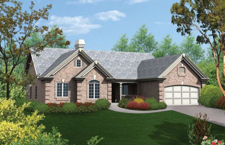 House Plan House Plan #14396 Front Elevation