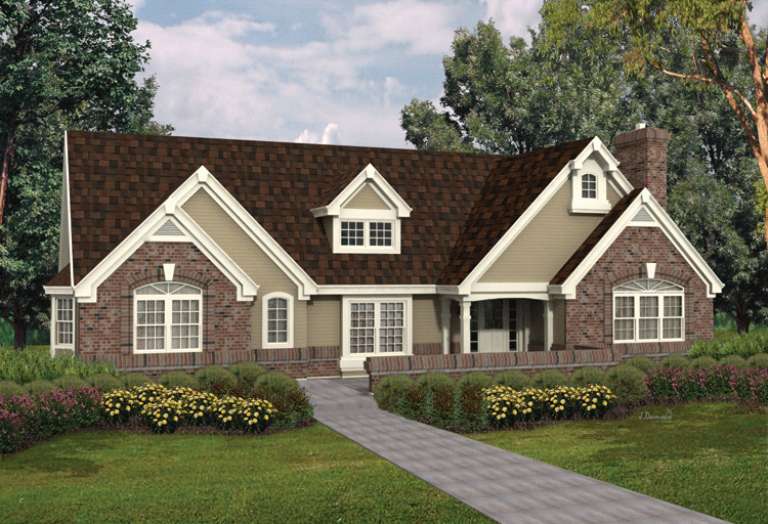 House Plan House Plan #14399 Front Elevation