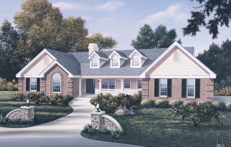 House Plan House Plan #14406 Front Elevation