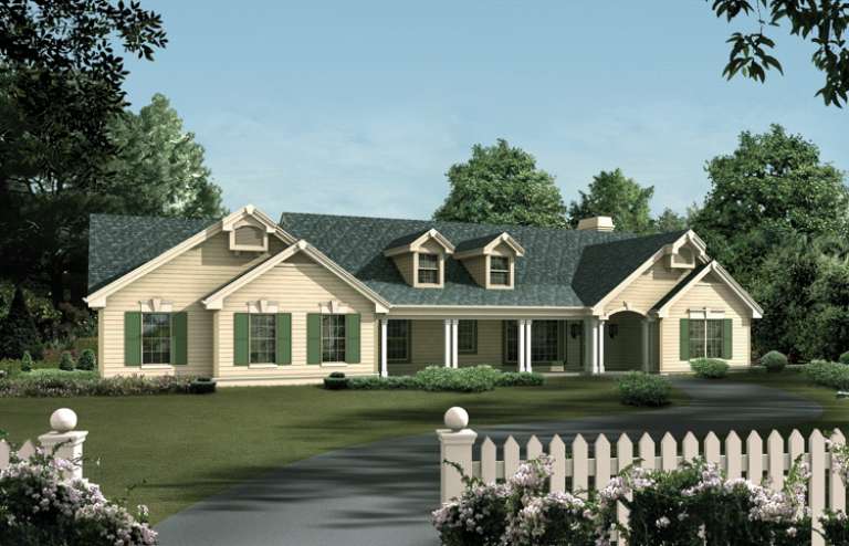 House Plan House Plan #14407 Front Elevation