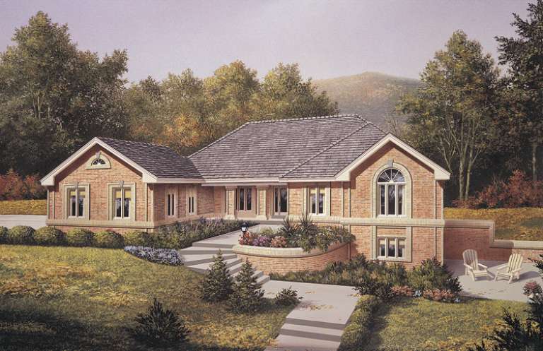 House Plan House Plan #14409 Front Elevation