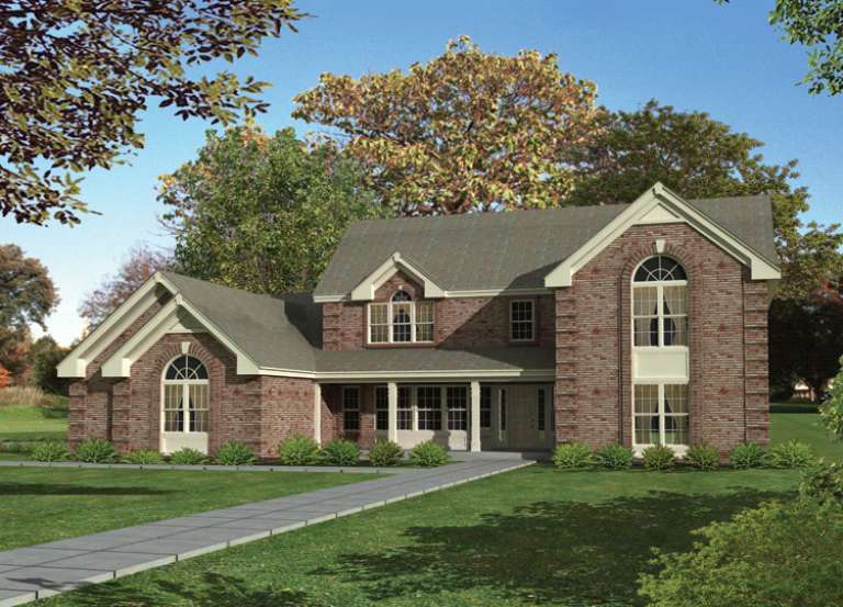 House Plan House Plan #14411 Front Elevation