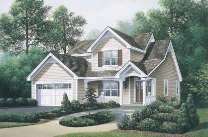 Traditional House Plan #5633-00101 Elevation Photo