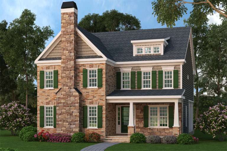 House Plan House Plan #14420 Front Elevation