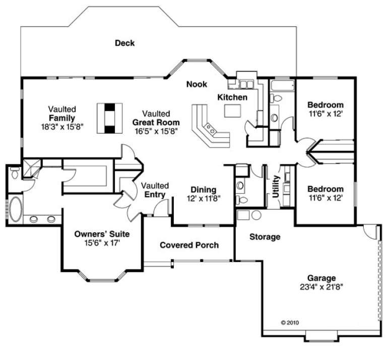 House Plan House Plan #14426 Drawing 1