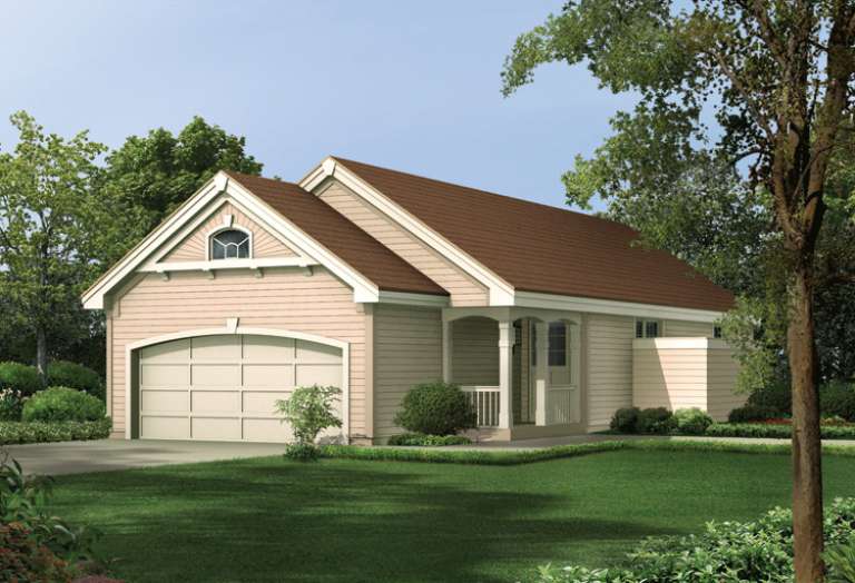 House Plan House Plan #14438 Front Elevation