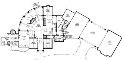 Floorplan 1 for House Plan #5631-00049