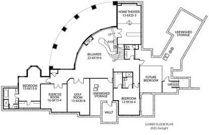 Floorplan 3 for House Plan #5631-00049