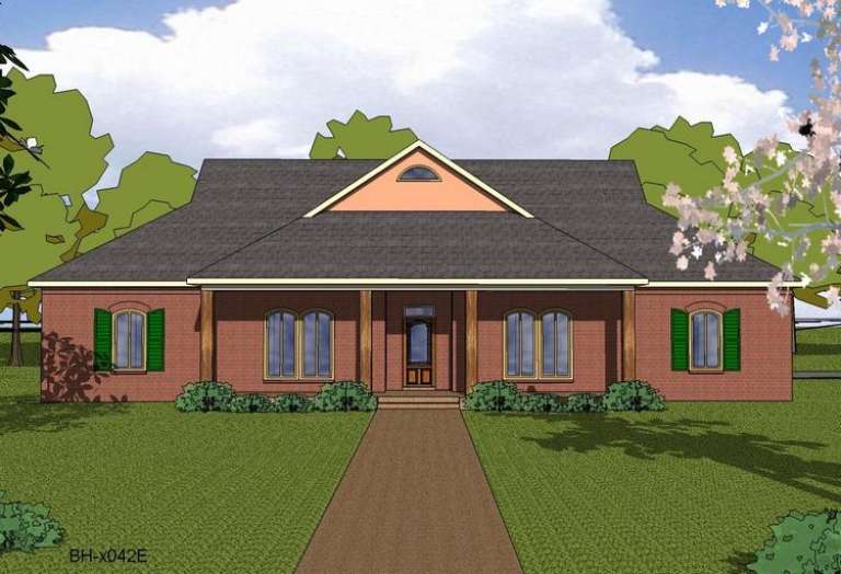 House Plan House Plan #14513 Front Elevation