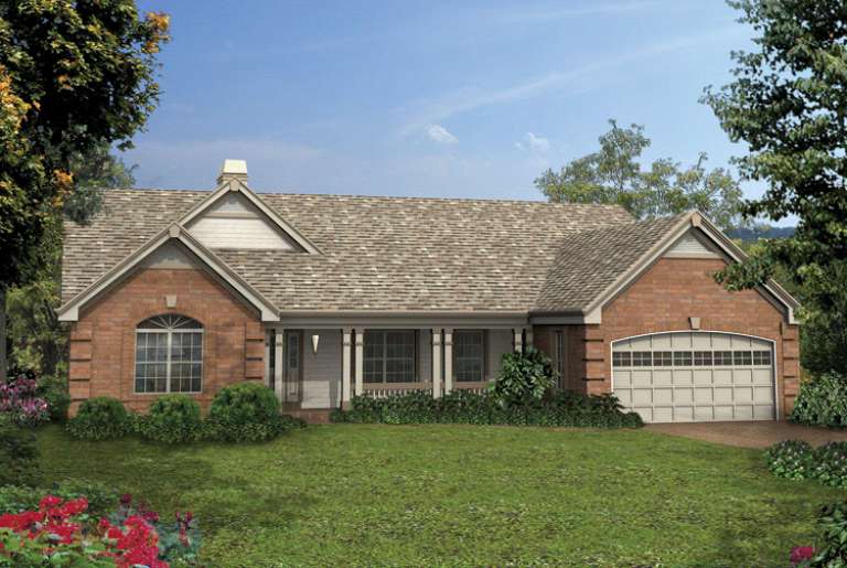 House Plan House Plan #14546 Front Elevation