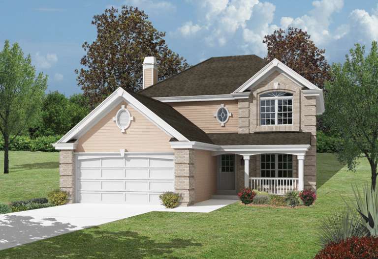 House Plan House Plan #14561 Front Elevation