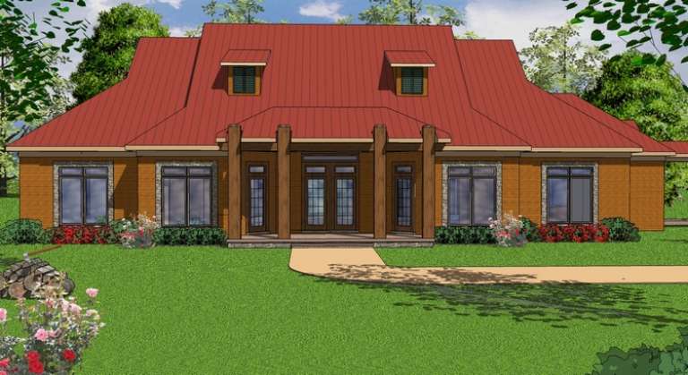 House Plan House Plan #14565 Front Elevation