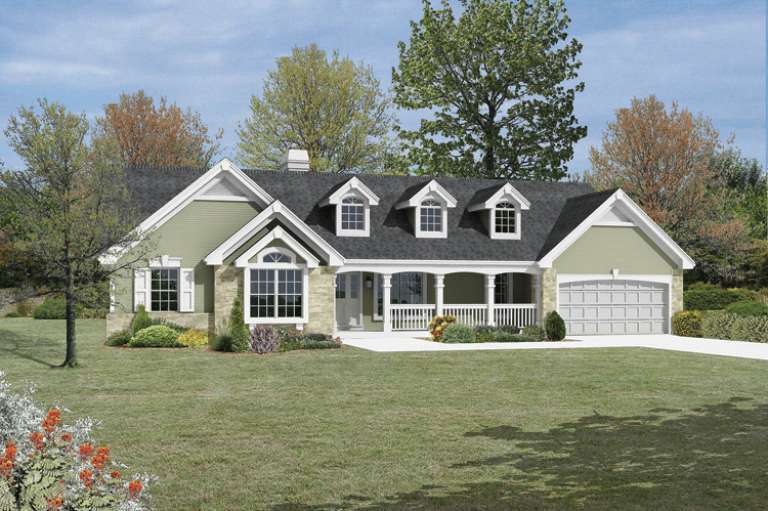House Plan House Plan #14569 Front Elevation