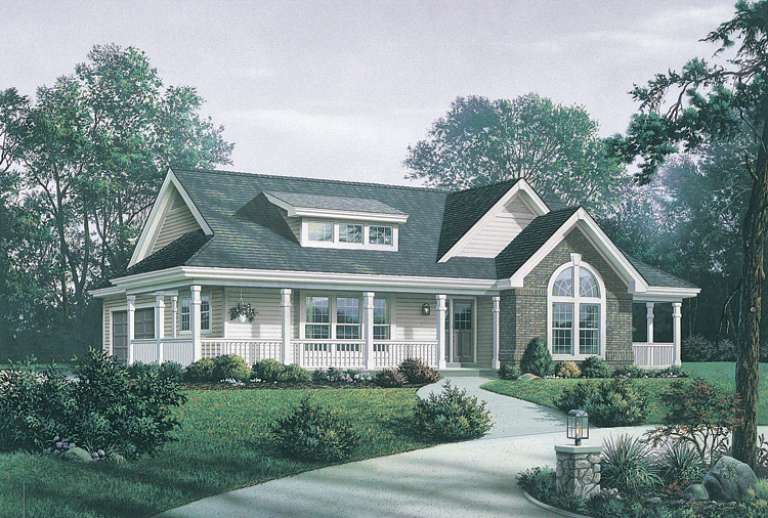 House Plan House Plan #14573 Front Elevation