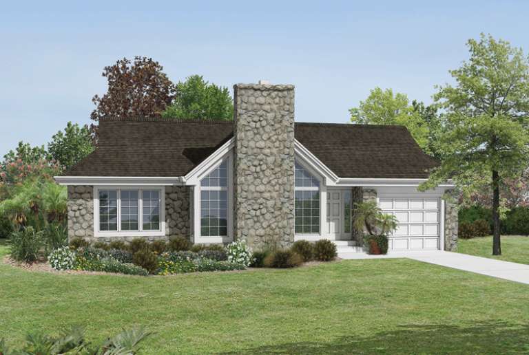 House Plan House Plan #14576 Front Elevation