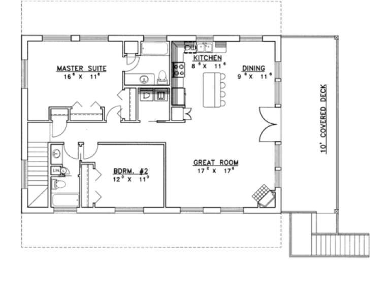 House Plan House Plan #1464 Drawing 2