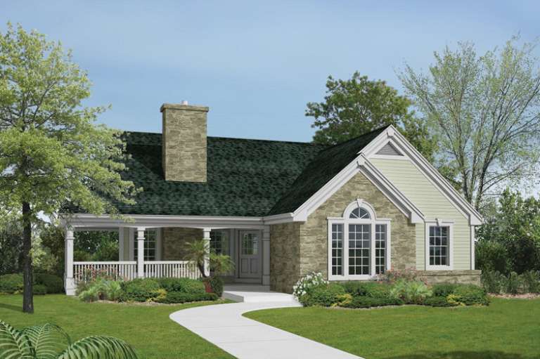 House Plan House Plan #14643 Front Elevation