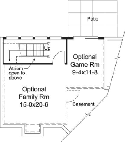 Floorplan 2 for House Plan #5633-00174