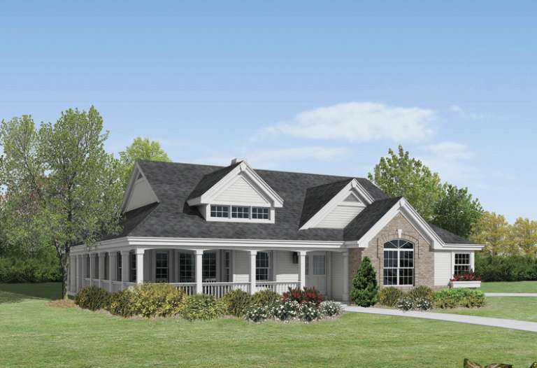 House Plan House Plan #14646 Front Elevation