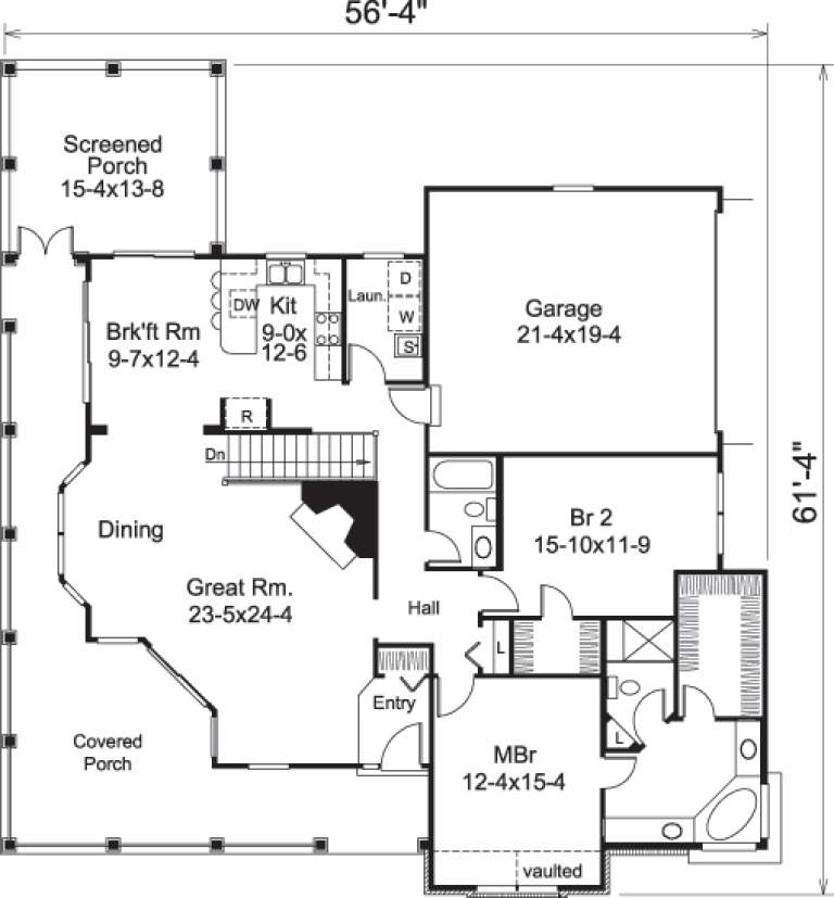 House Plan House Plan #14646 Drawing 1