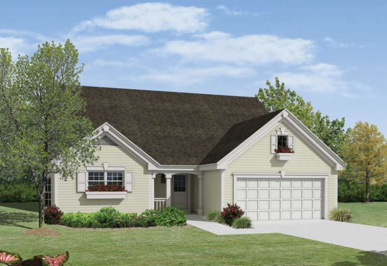 House Plan House Plan #14647 Front Elevation
