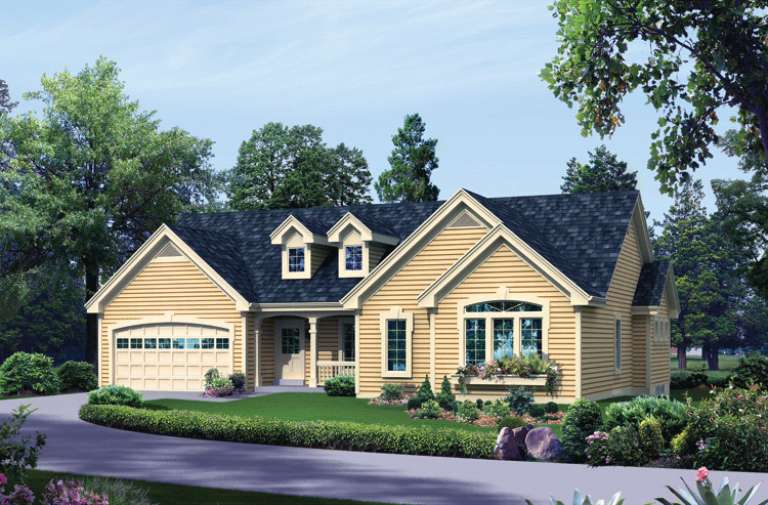 House Plan House Plan #14659 Front Elevation