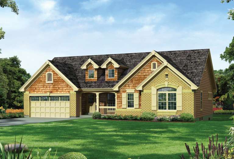 House Plan House Plan #14664 Front Elevation
