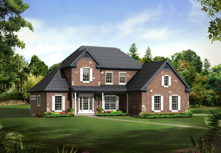 House Plan House Plan #14675 Front Elevation