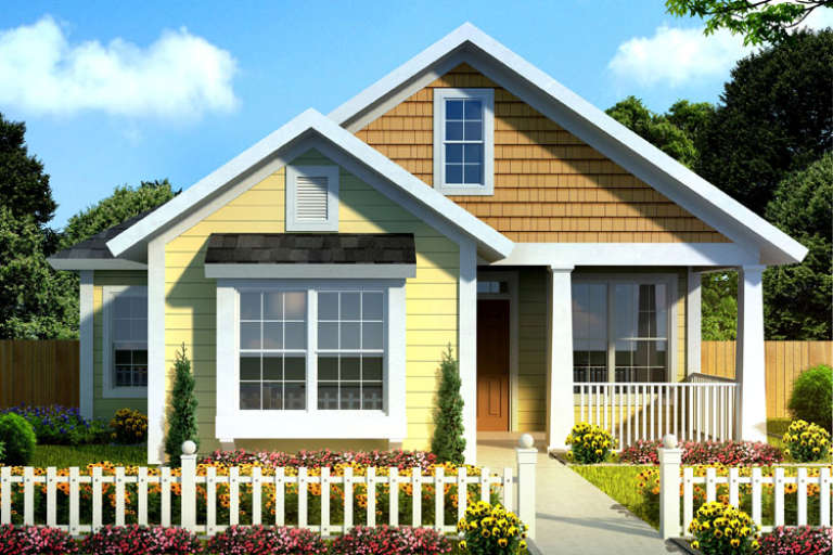 House Plan House Plan #14720 Front Elevation