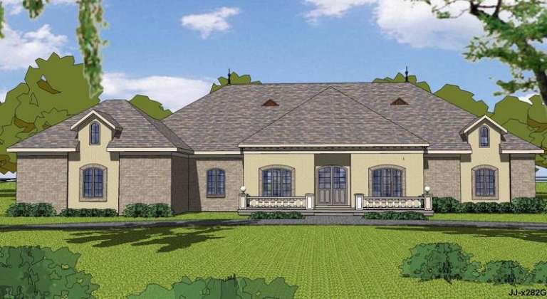 House Plan House Plan #14727 Front Elevation