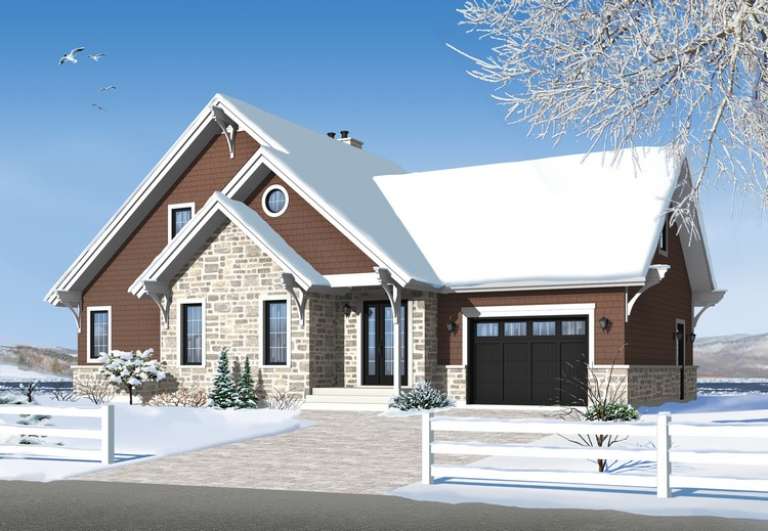 House Plan House Plan #14741 Front Elevation