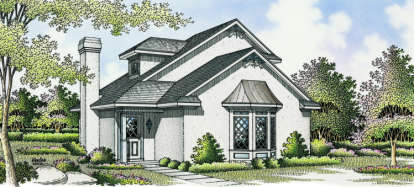 Traditional House Plan #048-00015 Elevation Photo