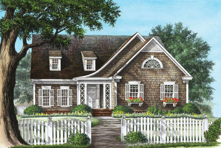 House Plan House Plan #14830 Front Elevation