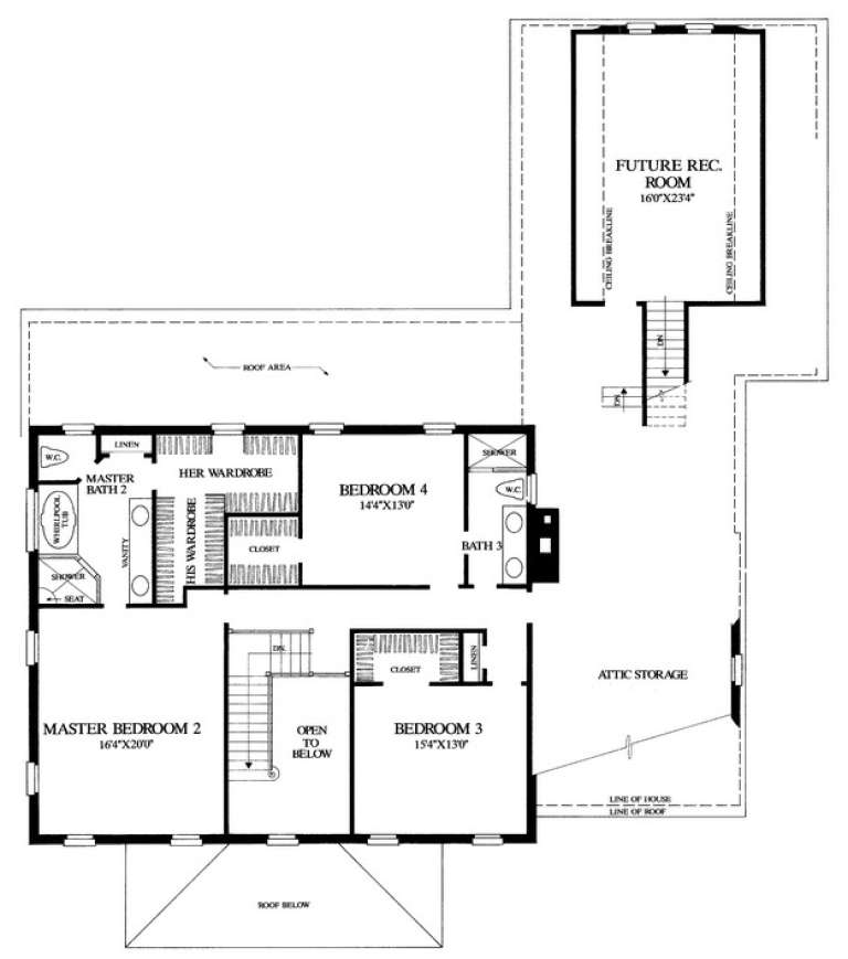 House Plan House Plan #14844 Drawing 2