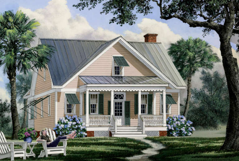 House Plan House Plan #14860 Front Elevation
