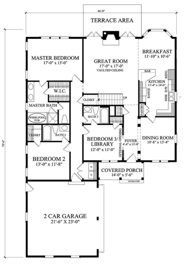 House Plan House Plan #14869 Drawing 1
