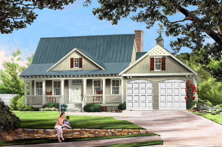 House Plan House Plan #14879 Front Elevation