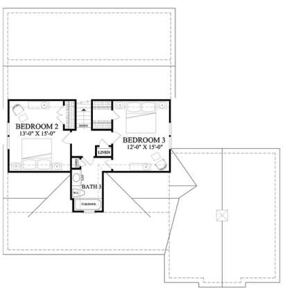 Floorplan 2 for House Plan #7922-00072
