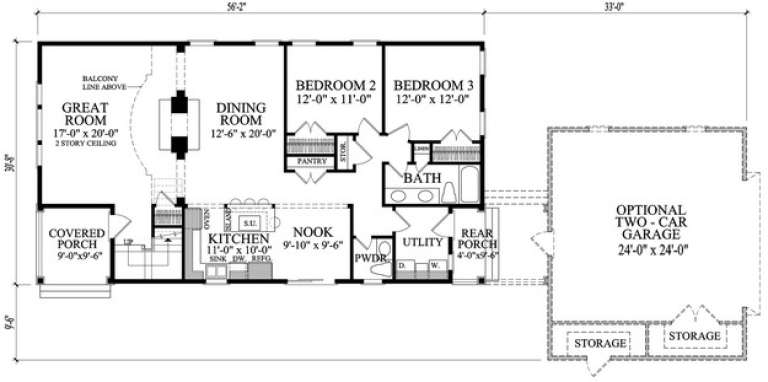 House Plan House Plan #14883 Drawing 1