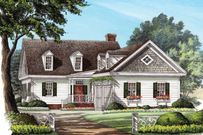 Country House Plan #7922-00086 Elevation Photo