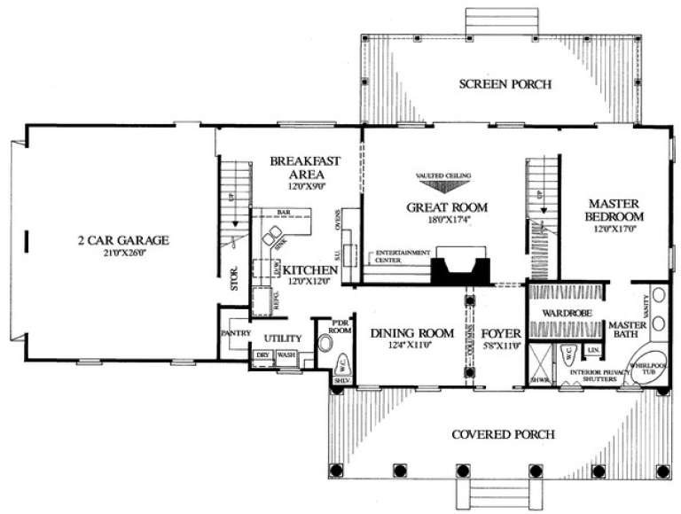 House Plan House Plan #14894 Drawing 1
