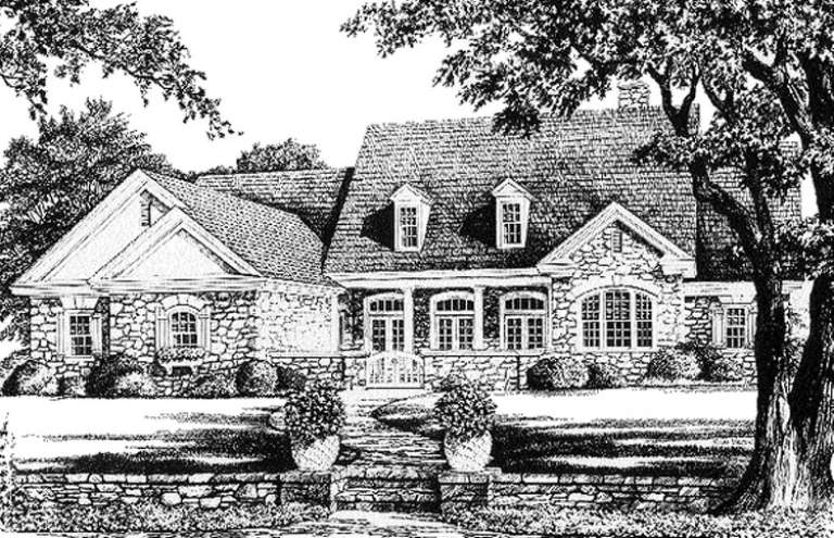 House Plan House Plan #14924 Front Elevation