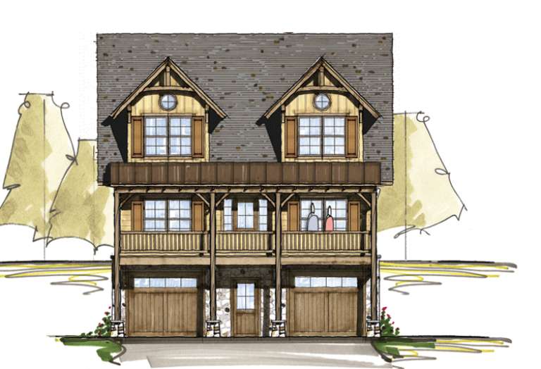 House Plan House Plan #14970 Front Elevation